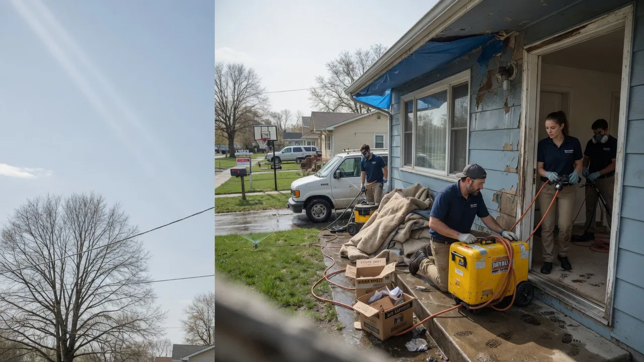 Basement Flood Cleanup in Morrilton, AR near me